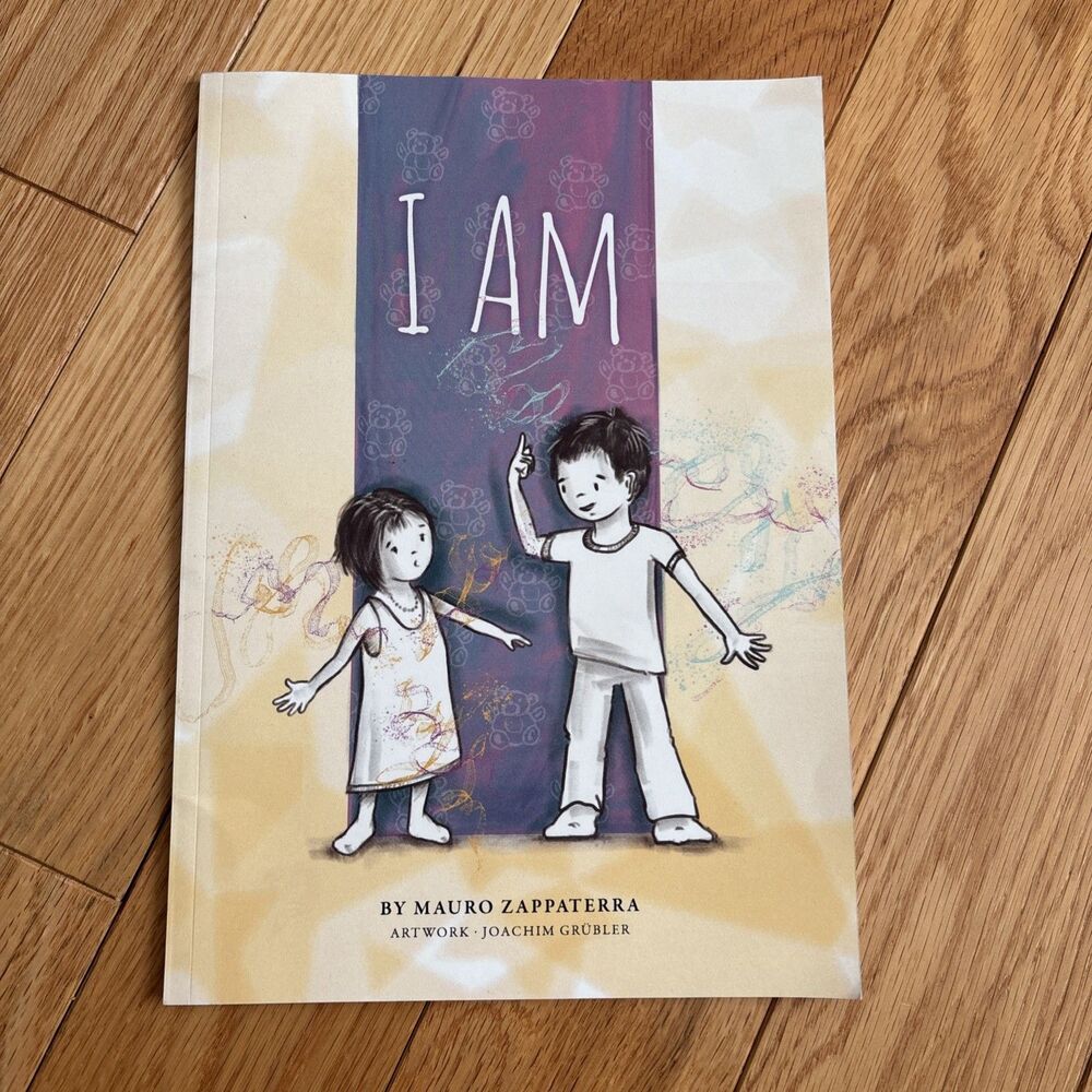 I AM by Mauro Zappaterra Paperback with Artwork by Joachim Grubler - NEW Unread